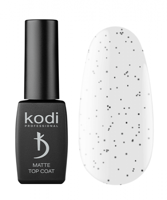 Матове верхнє покриття для гель-лаку, 8 мл - ART 02, Matte Top Coat Kodi professional